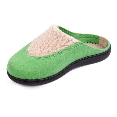 картинка Туфли домашние LM-803.004 зеленые от интернет-магазина Ортимед